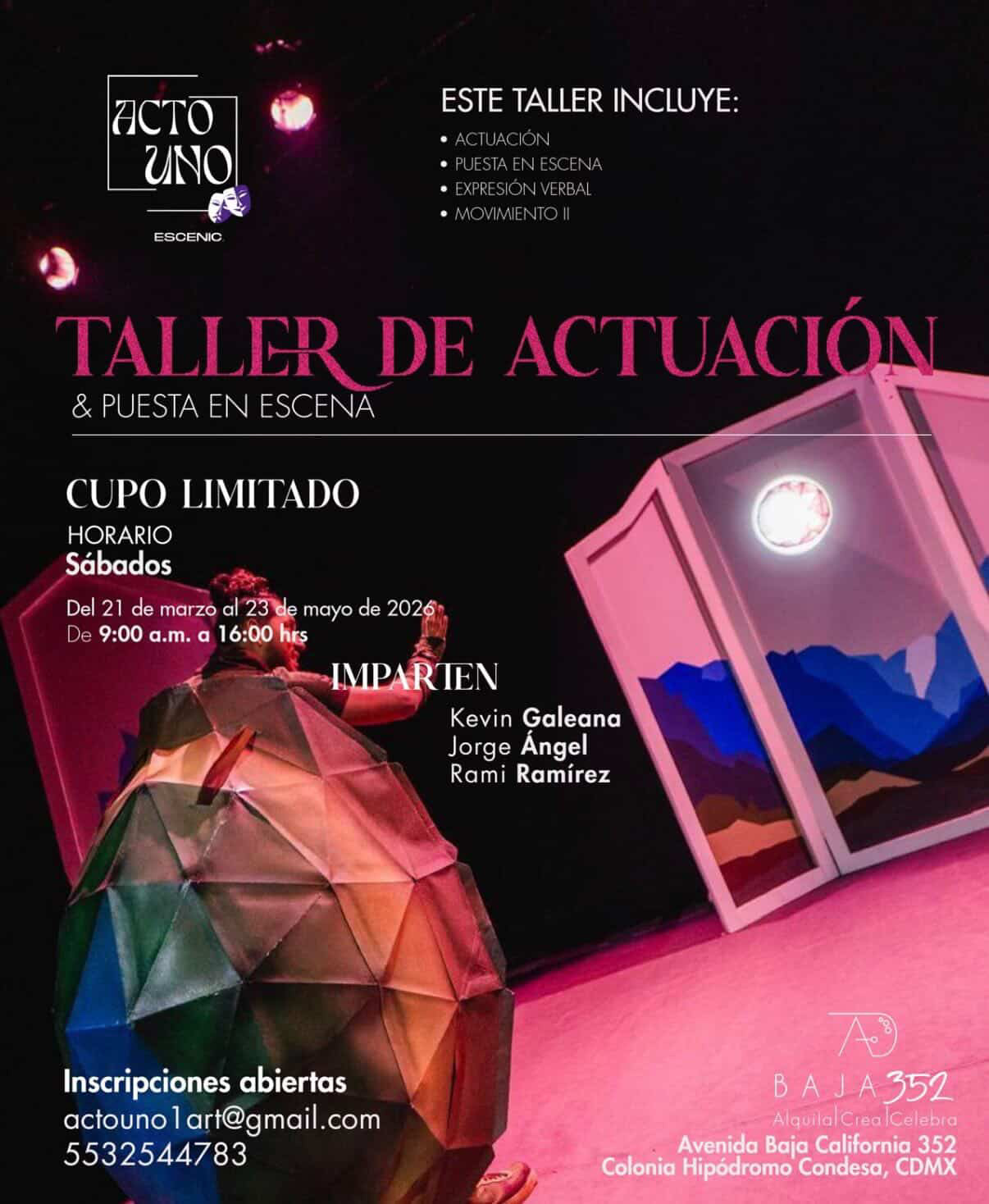 Taller de puesta en escena