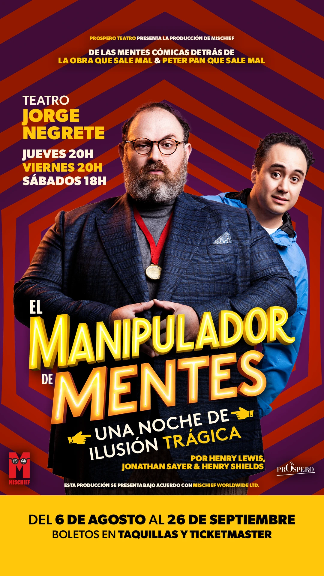 EL MANIPULADOR DE MENTES, UNA NOCHE DE ILUSIÓN TRÁGICA